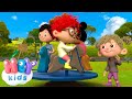 Auf dem Spielplatz 🛝 | Lied für Kinder | HeyKids Kinderlieder TV
