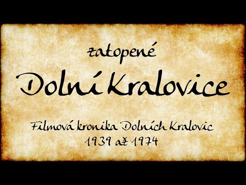 (8) Filmová kronika let 1939 až 1974 – Zatopené Dolní Kralovice