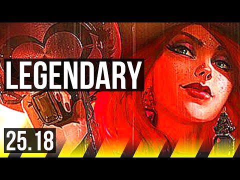 MISS FORTUNE & Blitzcrank vs ASHE & Leona (ADC) | 14/2/11, Legendary | KR Master | 25.18