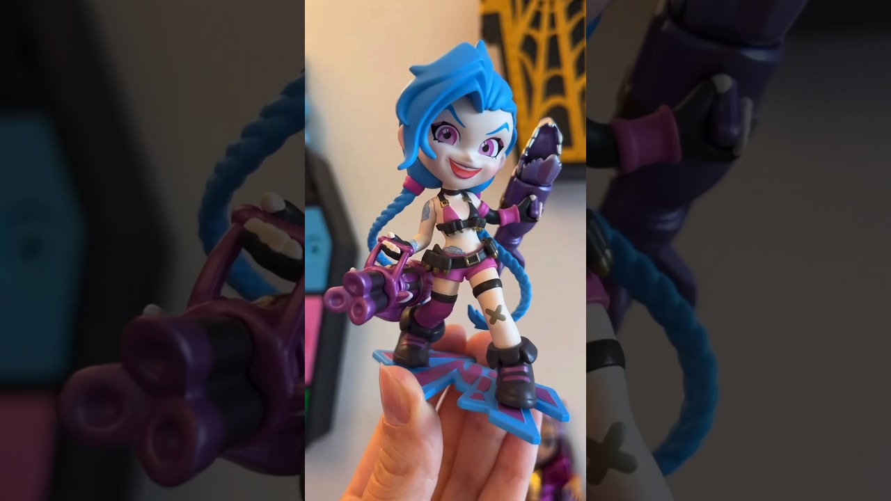 League of Legends #popmart #unboxing #popmartblindbox #arcane  #blindbox #popmartunboxing #jinx