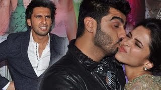 Deepika Padukone Hugs Ranveer Singh And Kisses Arjun Kapoor