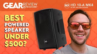 Video thumbnail for Best 10" Powered Speaker under $600? | RCF HD-10A MK4 Review and Demo by The DJs Guru
