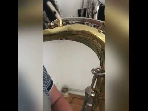 Dixon Tenor Saxophone Gold - Gold Plating image 7