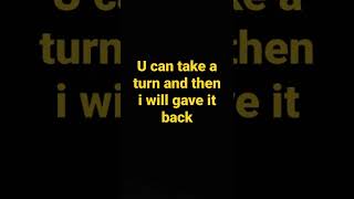 You can take a turn and then i will gave it back Daniel tiger niehborhood