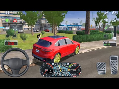 4x4 SUV PORSCHE RICH CAR DRIVER 🚖👮‍♂️ | City Car Driving Games Android iOS - Taxi Sim 2020