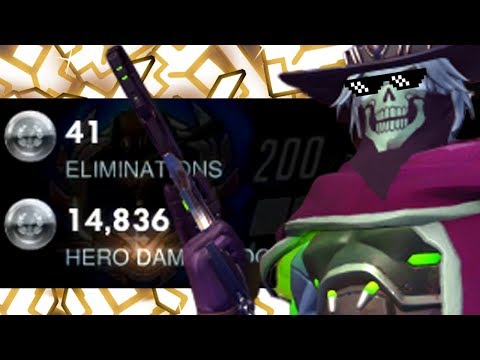 INSANE McCree Carry by - TAIMOU! 41 ELIMS![ OVERWATCH SEASON 15 TOP 500 ]