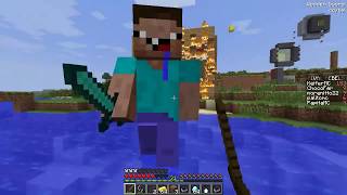 NOOB VS CASA DE UN BLOQUE ¿QUE HAY DENTRO DE ESTE BLOQUE? MINECRAFT