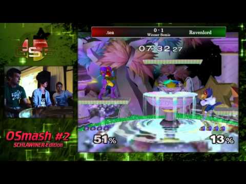 OSmash #2 - WSF - Ravenlord (Falco) vs Tea (Samus)
