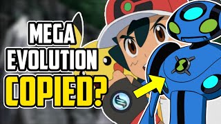 Is Mega Evolution a copy of Ultimate Aliens from Ben 10?