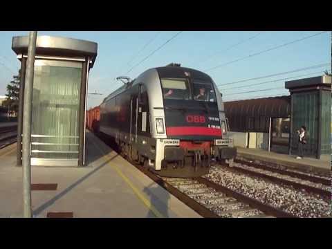 E190-025 Taurus World Record. Merci 45273 Rail Cargo Italia (linea)