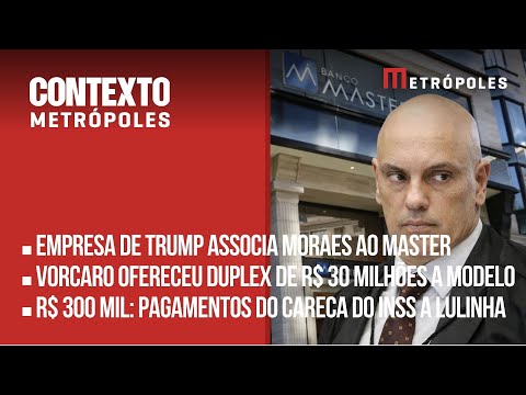 Ao vivo: R$ 30 milhões: Vorcaro ofereceu duplex a modelo / "Careca do INSS" fez pagamentos a Lulinha