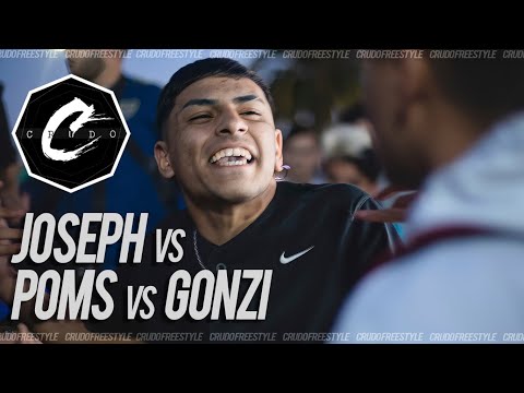 JOSEPH vs POMS vs GONZI - (OCTAVOS) # FECHA 1 - Torneo 2021/2022 - Crudo Freestyle