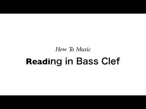 How To Read Bass Clef (For Cello) | How To Music | Sarah Joy