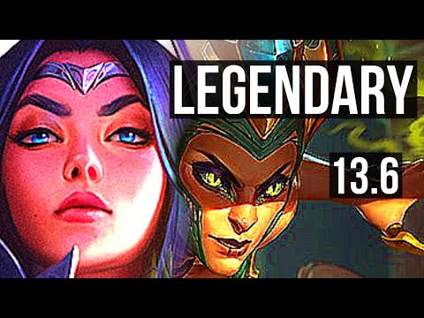 IRELIA vs CASSIOPEIA (MID) | 7 solo kills, 13/2/4, Legendary, 300+ games | KR Master | 13.6