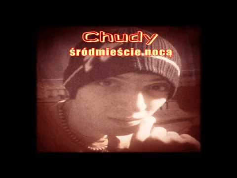 Chudy - śródmieście nocą