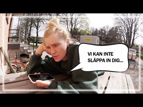 JAG LÅSTE UT MIG SJÄLV | vlogg