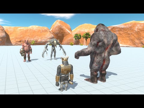 SCOURGE WITH OGRE LORD VS BOSS & MINIBOSS - Animal Revolt Battle Simulator