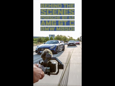 BTS: Cabrio Vergleich: Porsche 911 - AMG GT C Roadster - BMW M850i