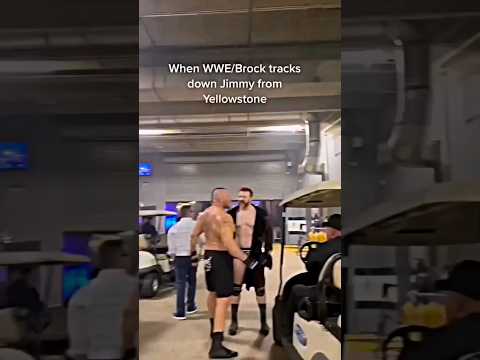 Brock Lesnar At WWE Backstage With Sheamus #shorts