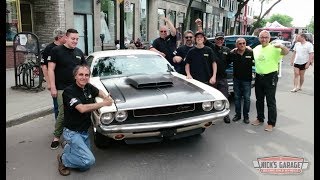 Muscle Cars in the streets of Montreal for F1 Celebration