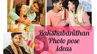 Rakshabandhan photo pose ideas // brother sister photo pose