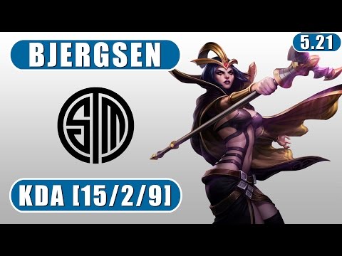 TSM Bjergsen | Leblanc vs Yasuo | Mid | November 9th, 2015 | Season 5 | Patch 5.21