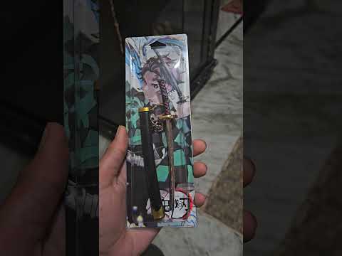 Unboxing a Katana Keychain #demonslayer #phonk #trending #shorts | VirtualWinnerz