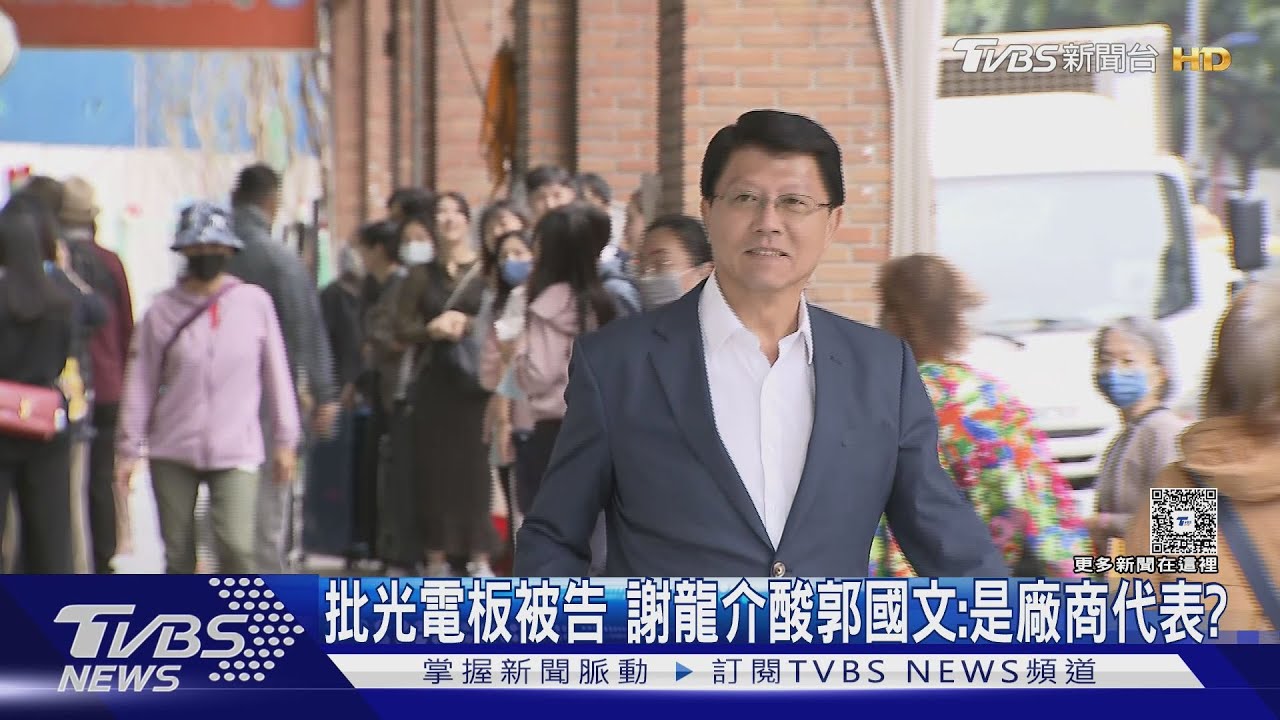 批光電板被告 謝龍介酸郭國文:是廠商代表?