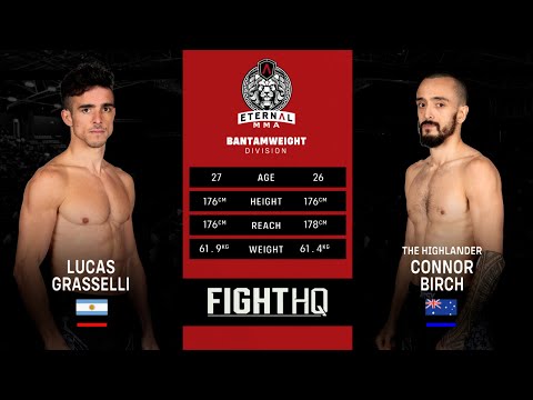 Eternal MMA  87: Lucas Grasselli VS Connor Birch | FULL FIGHT