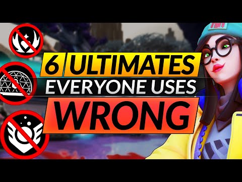 6 ULTIMATES Everyone Uses WRONG in Valorant - Mistakes You MUST STOP - Pro Tips and Tricks Guide