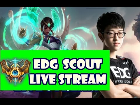 [ June 25,2016 ] EDG Scout - Karma vs Twisted fate - S6 live stream