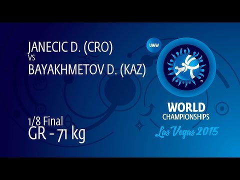 1/8 GR - 71 kg: D. BAYAKHMETOV (KAZ) df. D. JANECIC (CRO), 5-0