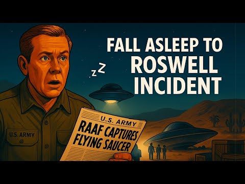 Fall Asleep to the Roswell UFO Cover-Up: What Really Crashed in 1947? | Alien Bedtime Story