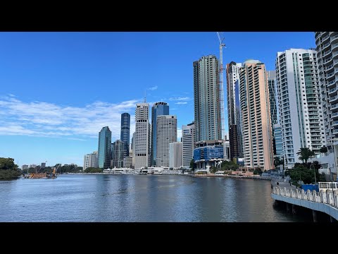 Caminhada matinal - Brisbane, QLD, Austrália [4K]