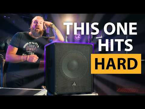 Обзор сабвуфера Behringer PK15S