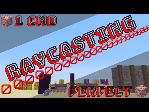 Raycasting in Minecraft (1 Command)