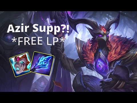 Azir Support is actually *BROKEN*