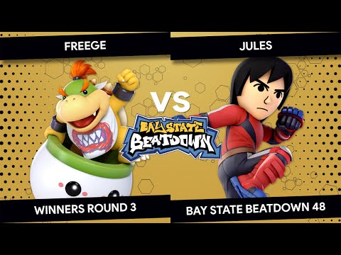 Bay State Beatdown 48 - Freege (Lemmy) vs Jules (Mii Brawler) - Winners Round 3