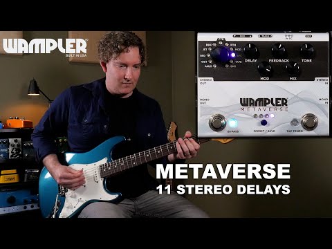 Wampler Metaverse DSP multi-delay multi-effect Guitar pedal image 6