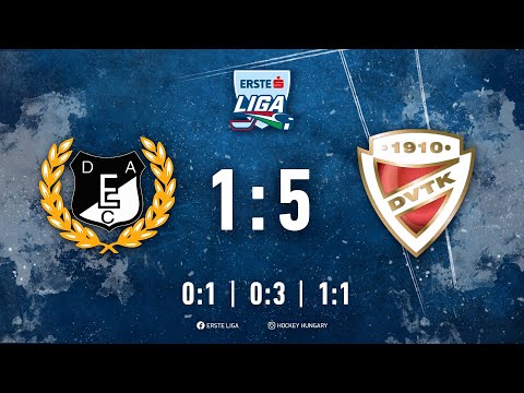 Gólösszefoglaló EL 170 - DEAC - DVTK Jegesmedvék 1-5 20230205