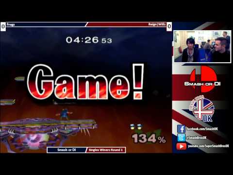 SoD - Melee Singles - Reign|Willz (C.Falcon) vs Frugs (Marth)