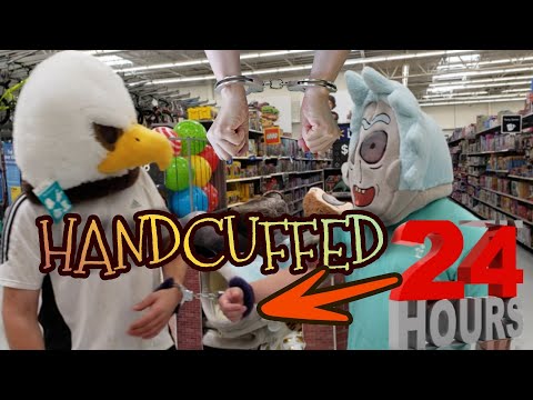 HANDCUFFED to my Best Friend for 24 HOURS STRAIGHT Video