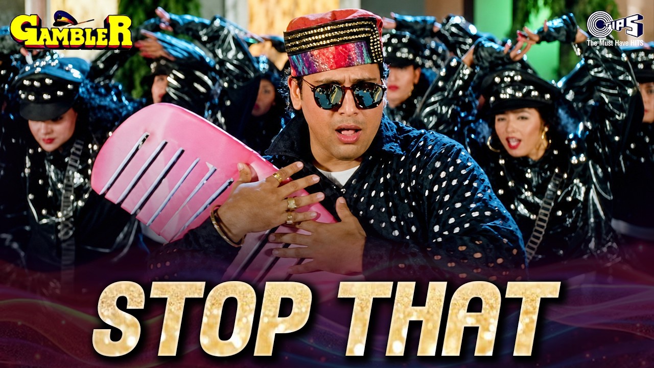 Stop That Song | Gambler | Govinda | Devang Patel | Anu Malik | 90s Hindi Song
