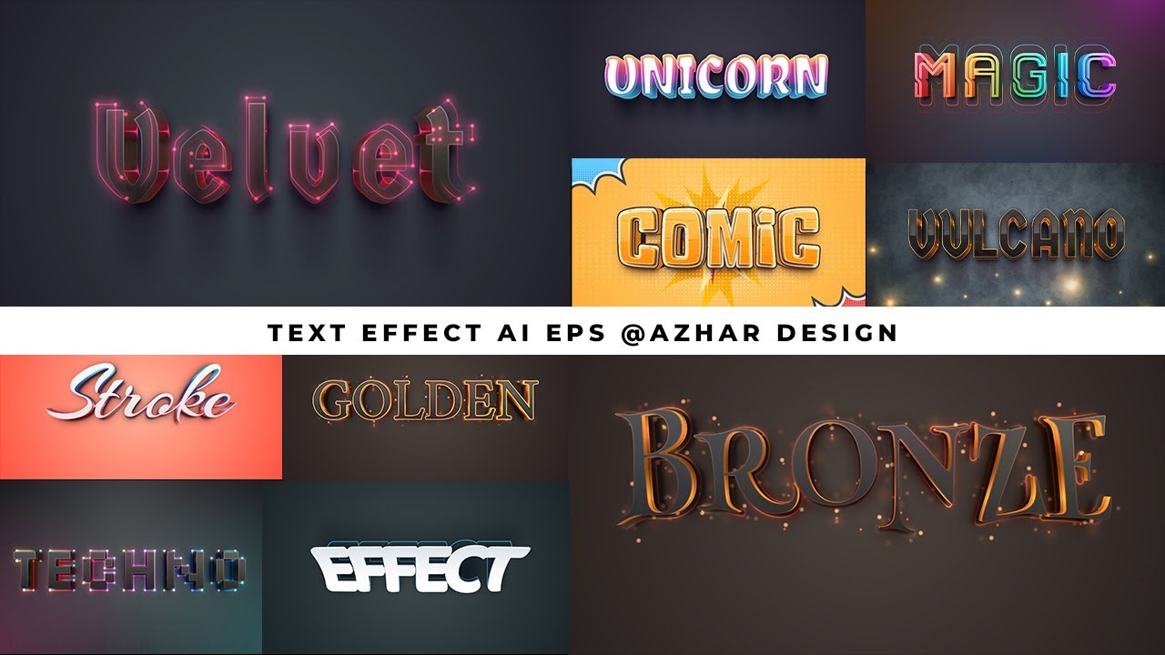 TOP 100 Cover Adobe Illustrator 2023 Eps Vector Tutorial| EditableText  Effect  PART 1