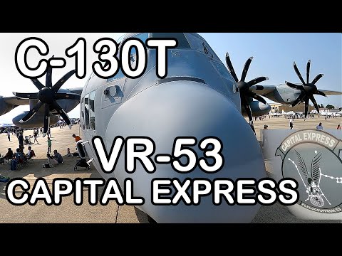Navy Lockheed C-130 Hercules VR-53 Capital Express | at Joint Base Andrews Air Show