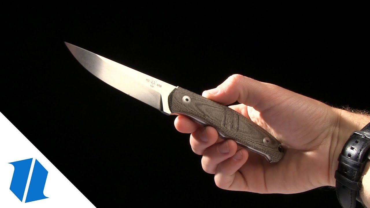 GiantMouse Vox/Anso GMF2 Fixed Blade Knife Green Micarta (3.6" Satin)