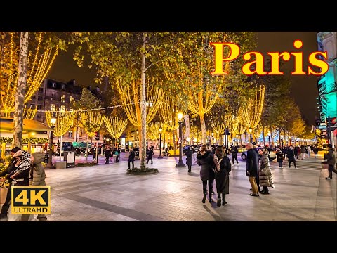 Paris,France🇫🇷-4K HDR Walking Tour - Paris 15 December 2025 | 4K Paris | A Walk In Paris