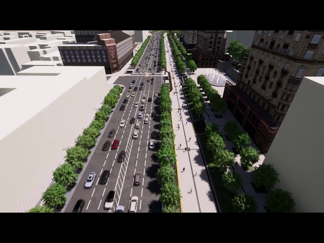 Фото Анимация улицы Хрещатик. Время на разработку 3 недели