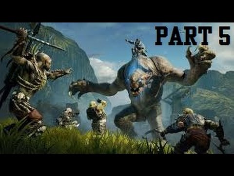 Middle Earth Shadow of Mordor Walkthrough Gameplay part 5 FEAR ME PS4