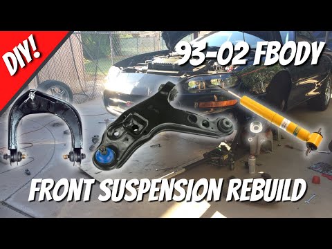 How to replace control arms and struts/shocks (93-02 F-body)